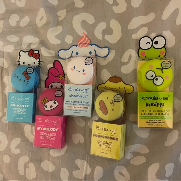 Hello Kitty Sanrio Macaroon Lip Balm By The Crème Shop - Picture 1 of 1
